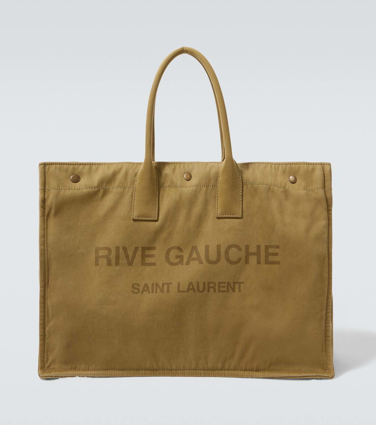 Saint Laurent Rive Gauche Large canvas tote bag Saint Laurent