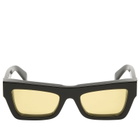 Off-White Sunglasses Charleston Sunglasses in Black/Yellow 
