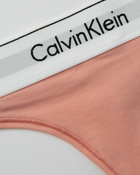 Calvin Klein Underwear Wmns Thong Pink - Womens - Panties