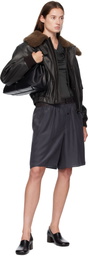 LEMAIRE Gray Soft Shorts