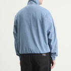 Adidas Men's Denim Firebird Track Jacket in Light Blue