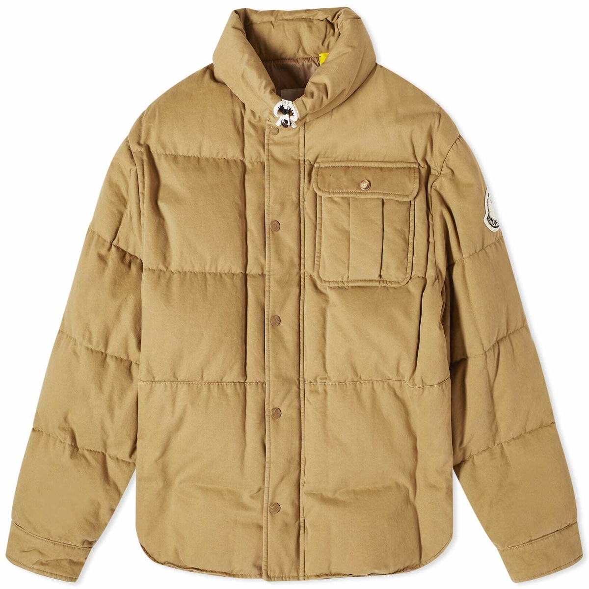 Moncler Genius x Palm Angels Fieldrush Jacket in Brown Moncler