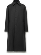 The Row - Rafael Virgin Wool-Blend Twill Coat - Black