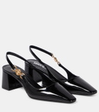 Versace Medusa '95 patent leather slingback pumps