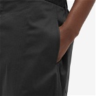 Sage Nation Men's Welt Cropped Trouser in Black