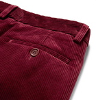 Aspesi - Cotton-Corduroy Trousers - Men - Burgundy