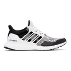 adidas Originals White and Black Ultraboost 1.0 DNA Sneakers