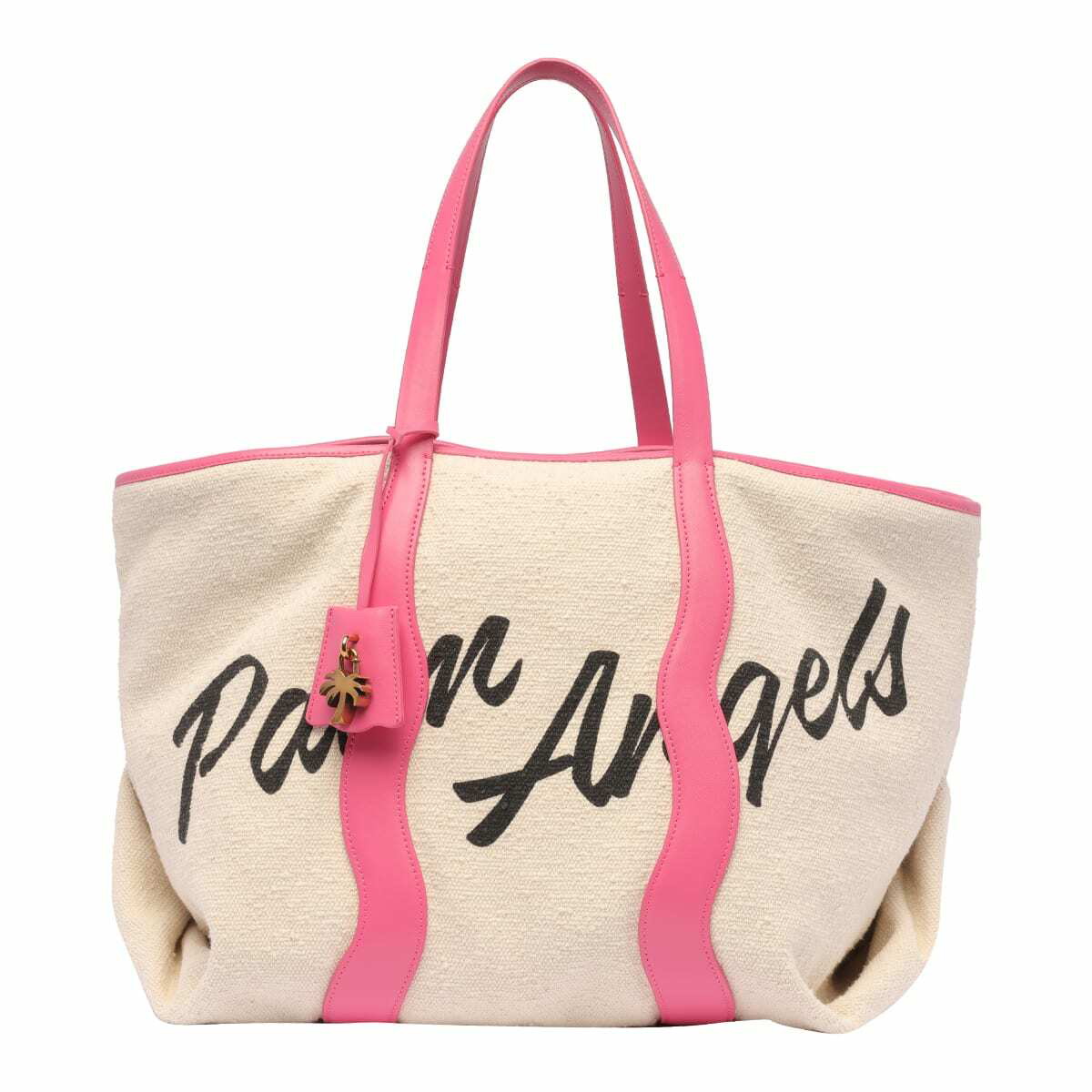 トートバッグ PALM ANGELS Orange Wool Blend Shopping Bag Palm Angels Orange Wool Blend Shopping Bag Palm Angels