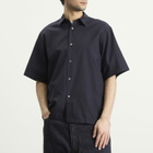 Kaptain Sunshine Men's Plain Short Sleeve Shirt in Navy