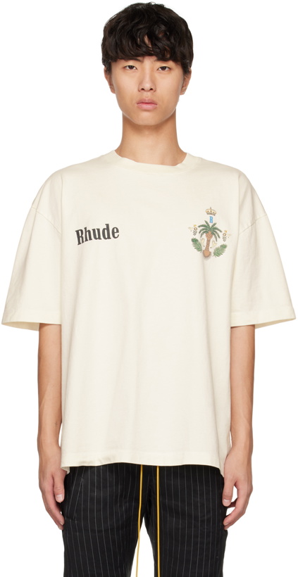 Photo: Rhude White 'Las Palmas' T-Shirt
