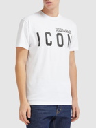 DSQUARED2 - Printed Logo Cotton T-shirt