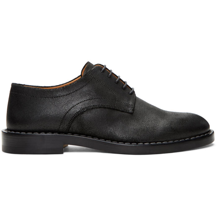 Photo: Maison Margiela Black Leather Derbys