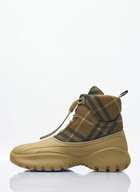 Burberry Check Scoot Trek Boots