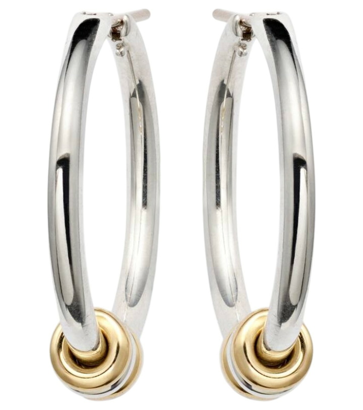 Photo: Spinelli Kilcollin Argo sterling silver and 18kt gold earrings