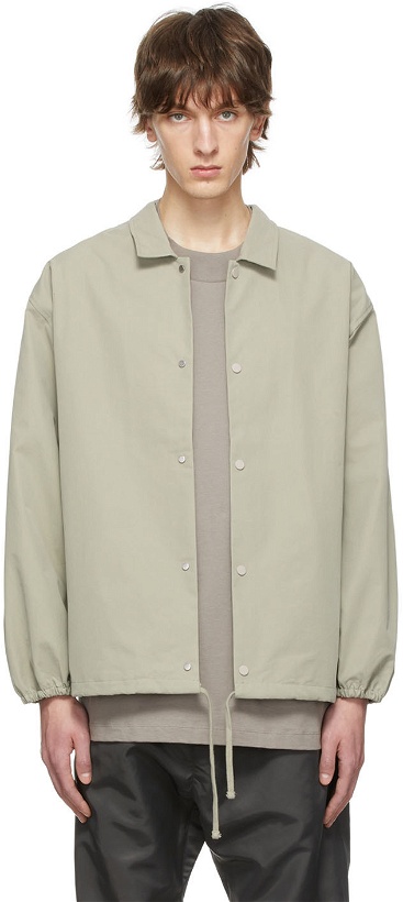 Photo: Essentials Green Cotton Jacket