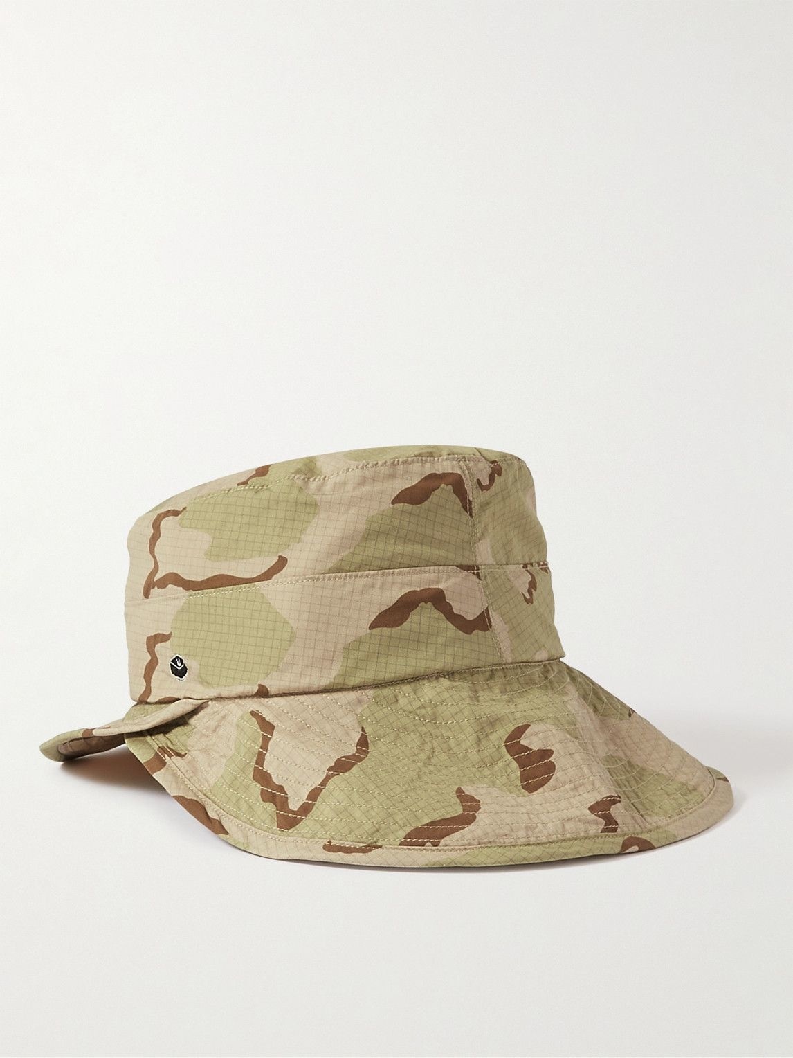 UNDERCOVER - Camouflage-Print Cotton Bucket Hat - Neutrals Undercover