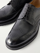 Mr P. - Leather Brogues - Black