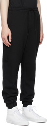 WARDROBE.NYC Black Track Lounge Pants