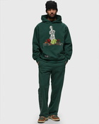 Moose Knuckles X Pleasures Logo Sweatpants Green - Mens - Sweatpants