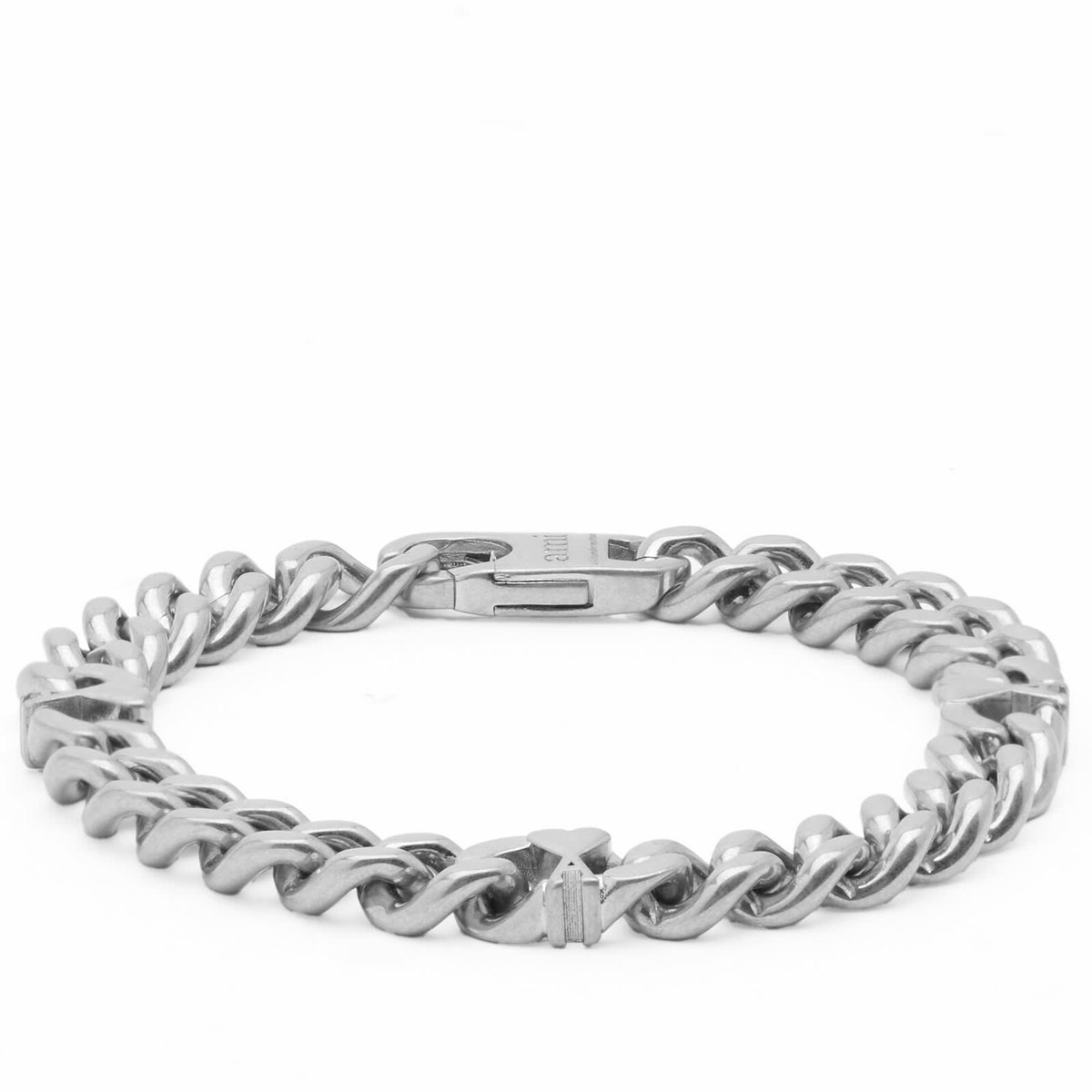 AMI Paris Men's Brass Bracelet in Argent 