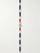 Roxanne Assoulin - Well Suited Enamel and Silver-Tone Necklace