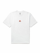 Nike - ACG Logo-Embroidered Dri-FIT T-Shirt - White
