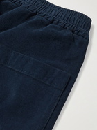 Barena - Stretch-Cotton Corduroy Trousers - Blue