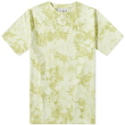 Carrier Goods Men's Tie-Dye T-Shirt in Green Tie Dye