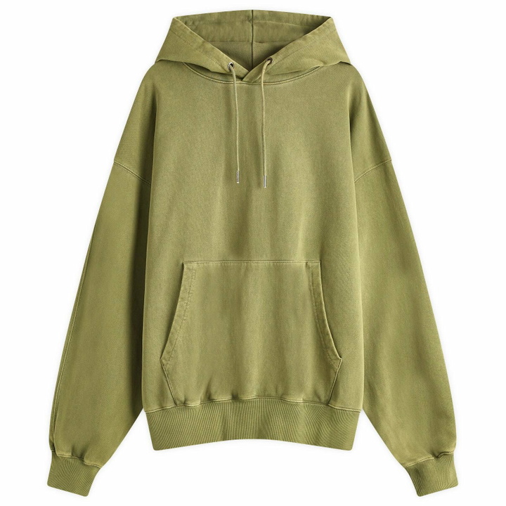 Photo: FrizmWORKS Men's OG Vintage Popover Hoodie in Green