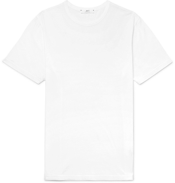 Photo: Mr P. - Cotton-Jersey T-Shirt - Men - White