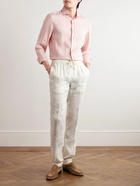 Ralph Lauren Purple label - Straight-Leg Linen Drawstring Trousers - White