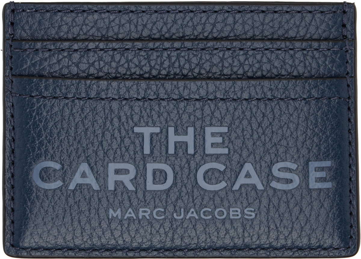 Marc Jacobs Silver 'The Galactic Glitter J Marc' Card Holder