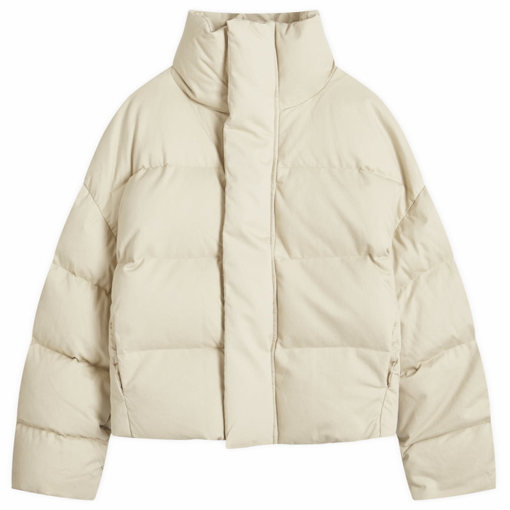 Photo: Entire Studios Women's Puffer Jacket in Off White