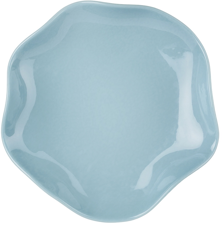 Sophie Lou Jacobsen Blue Large Petal Plate