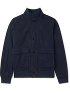 ASPESI - Cotton Bomber Jacket - Blue