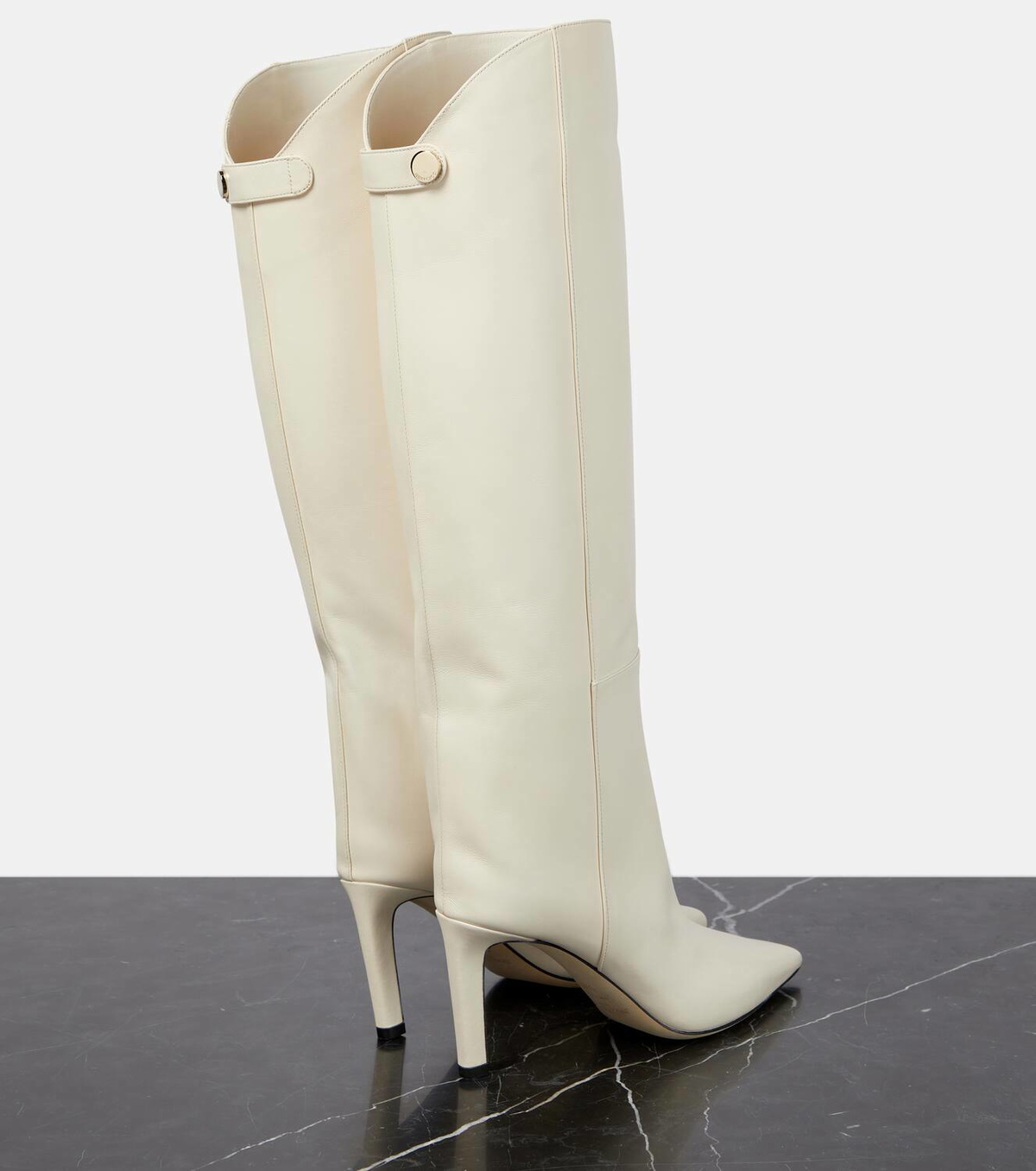 Jimmy Choo Alizze leather knee-high boots Jimmy Choo