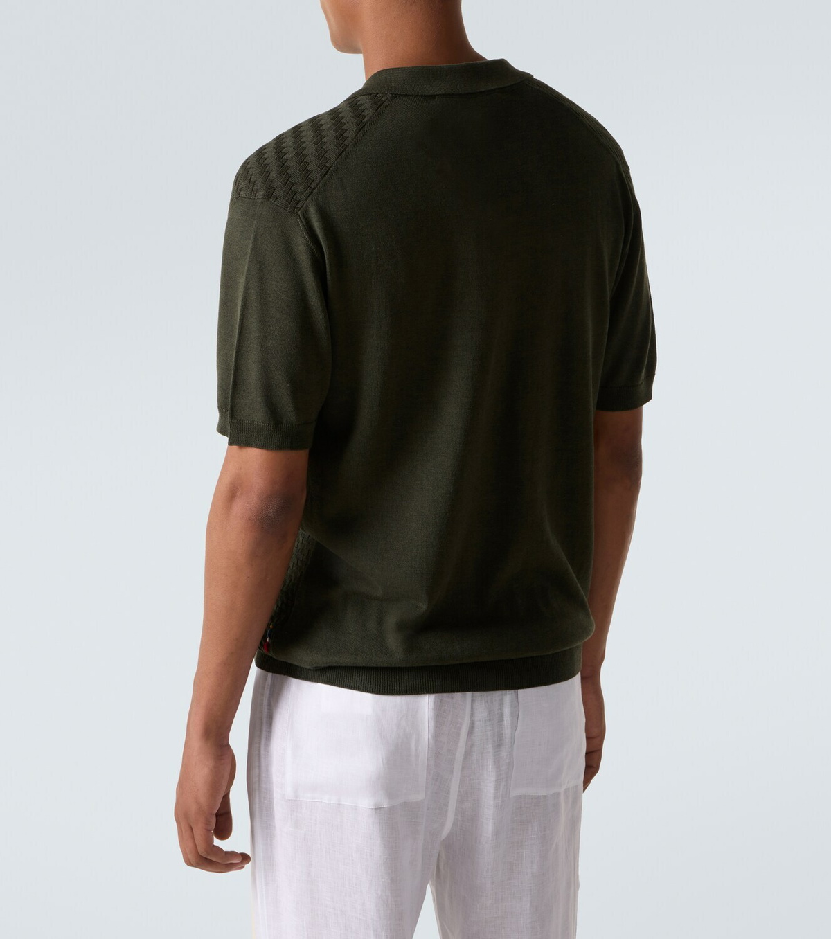 Orlebar Brown Horton silk and cotton polo shirt