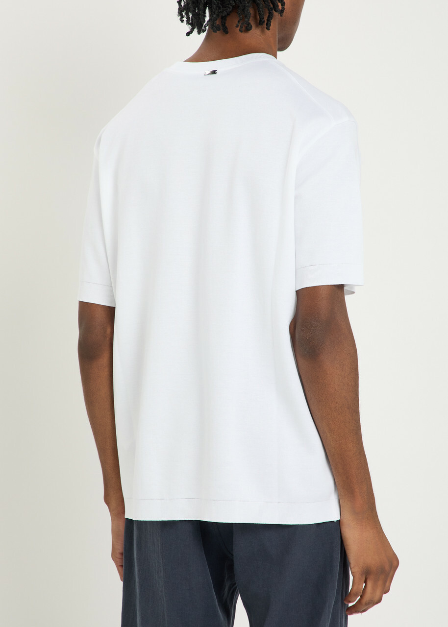 Herno Fine Cotton-knit T-shirt White