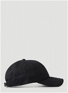 Eagle Print Baseball Cap in Black