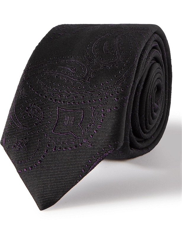 Photo: Givenchy - 5.5cm Embroidered Silk-Faille Tie