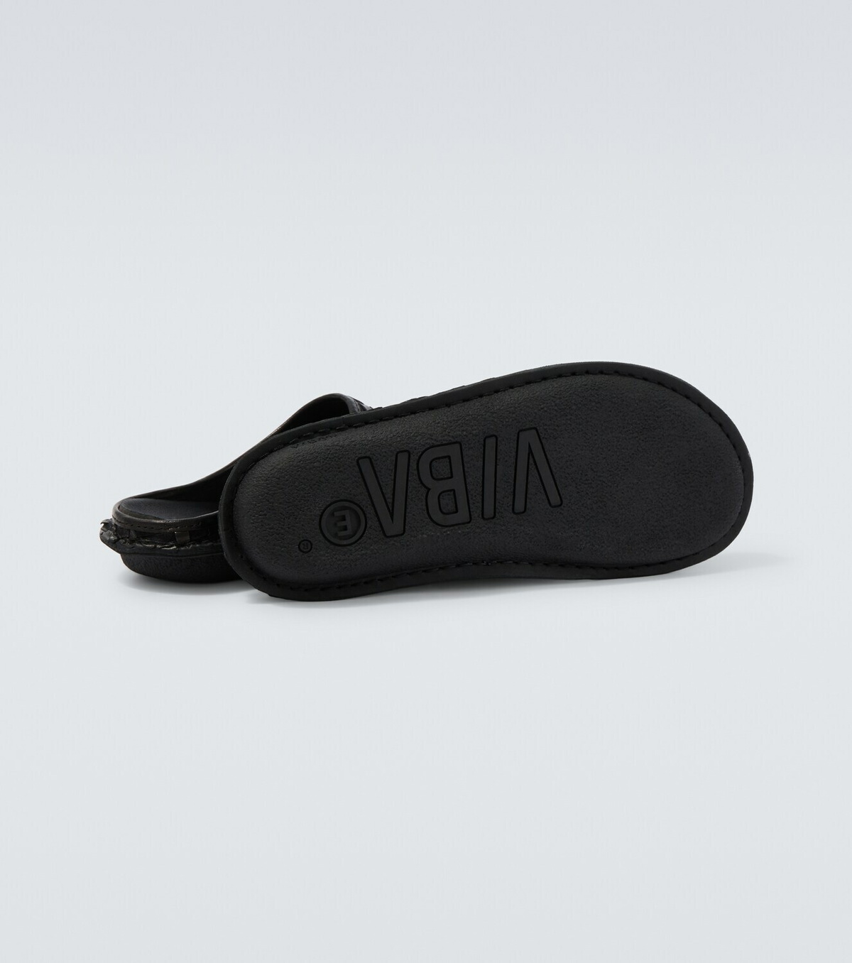 Comme des Garçons Homme x VIBAe leather and suede mules