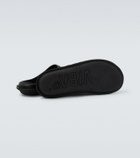 Comme des Garçons Homme x VIBAe leather and suede mules