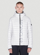 Moncler Lauzet Hooded Jacket male White