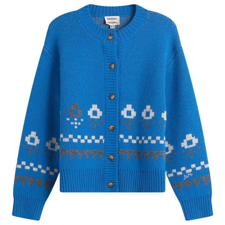Photo: Damson Madder Women's Romily Cardigan in Blue