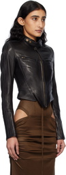 KNWLS Black Claw Leather Jacket
