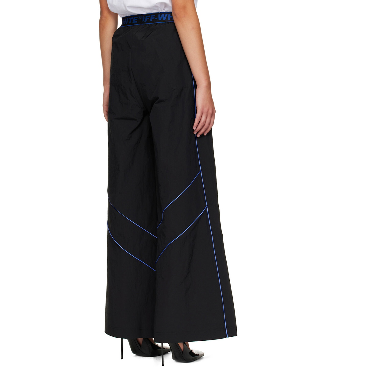 Off-White Black Logoband Track Pants