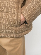 VERSACE - Logo All Over Down Jacket