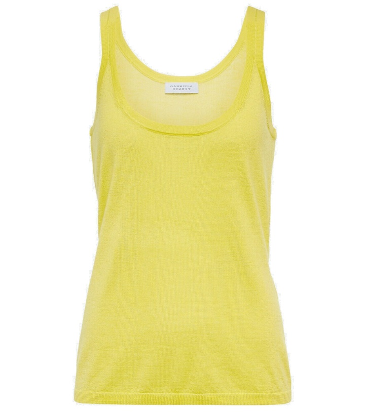 Photo: Gabriela Hearst - Lother cashmere and silk tank top