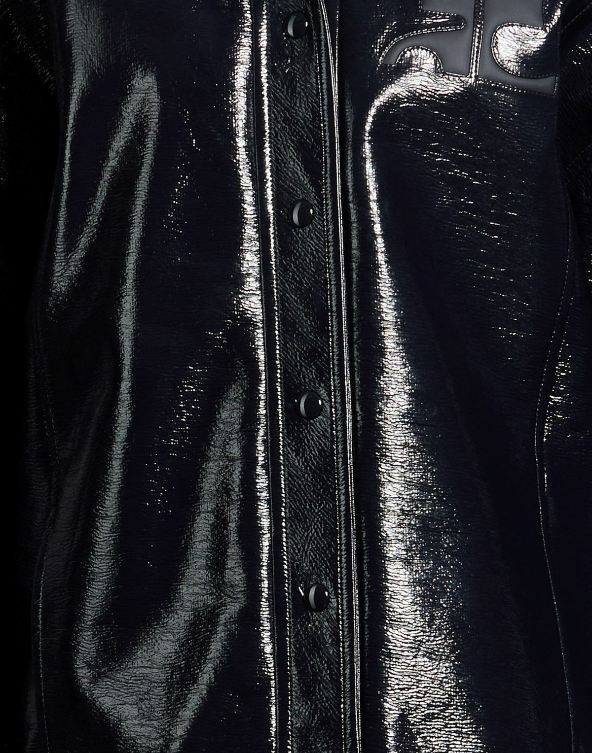 Courrèges Womens Jacket Midnight in Blue