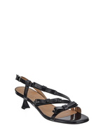 Ganni Faux Leather Sandals